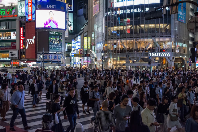 cestování po světě, blog, japonsko, tokyo, tokio, shibuya crossing, nejrušnější křižovatka