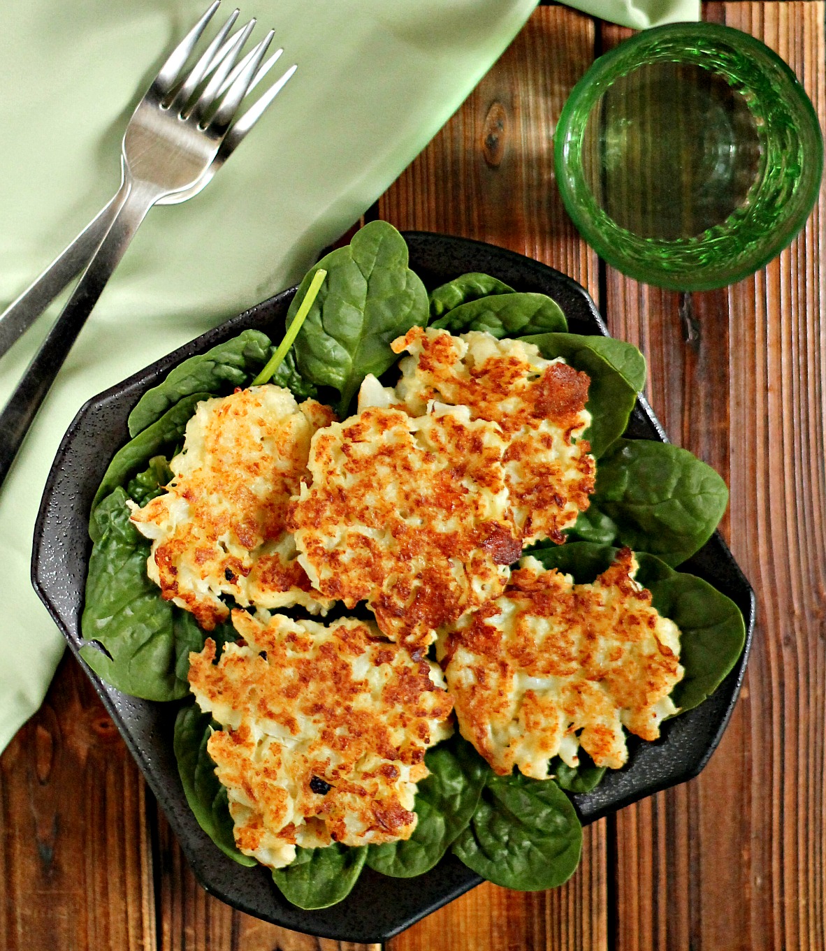 Chocolate & Chillies Cauliflower Fritters {Guest Post}