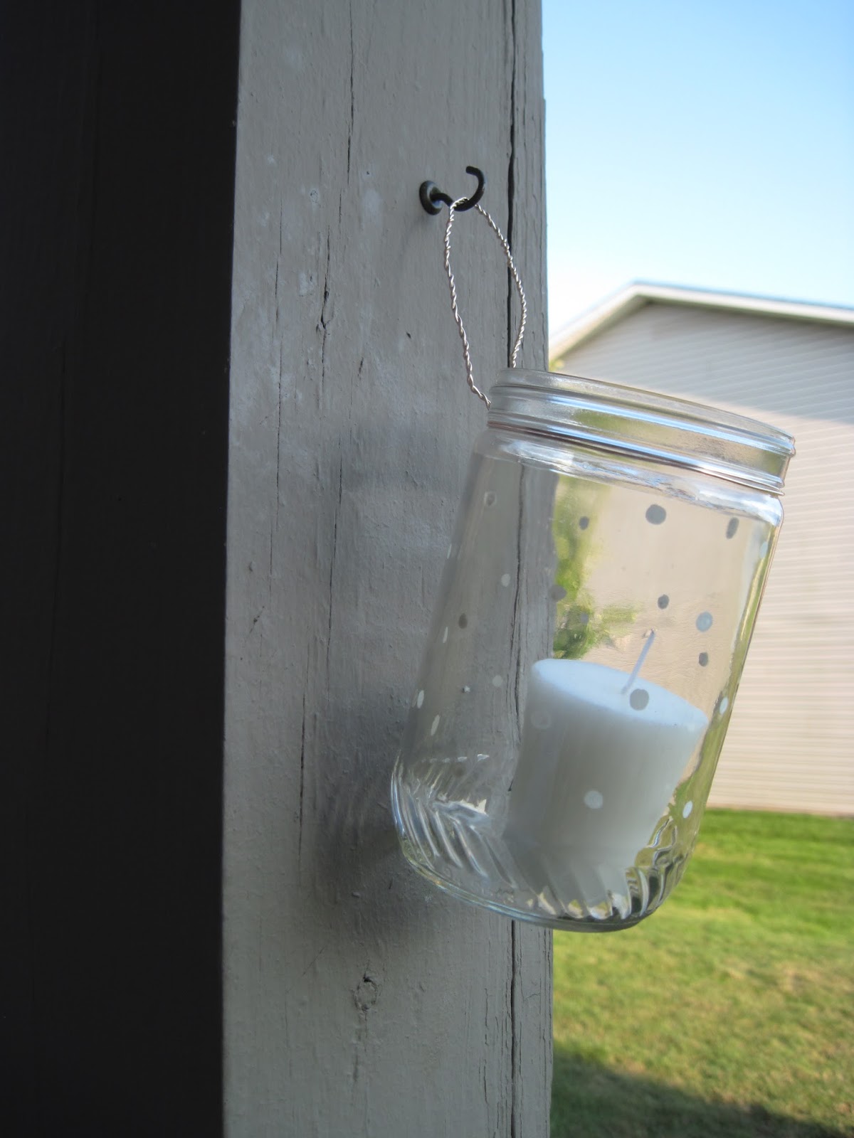 Upcycled Peanut Butter Jars