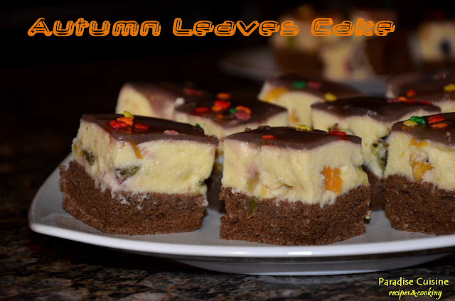 Autumn Leaves Cake