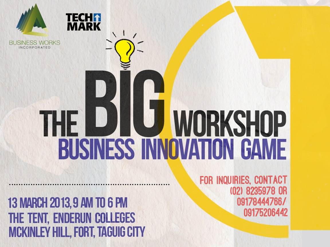 The BIG Workshop: A One Day International MBA for a Fraction of the ...
