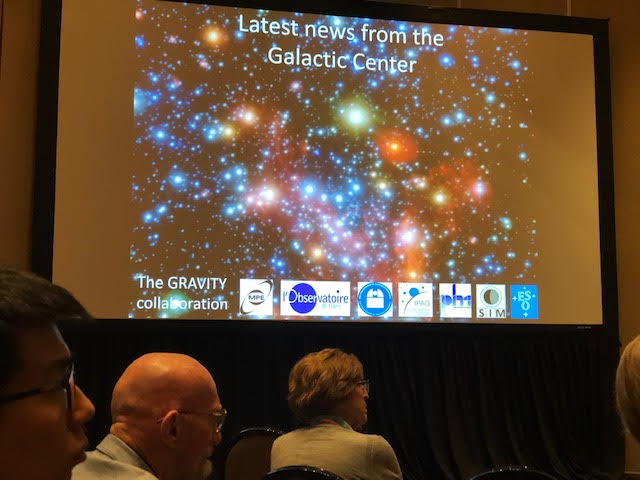 Waiting, with Kip Thorne, for the Gravity Collaboration presentation at April APS Meeting in Denver