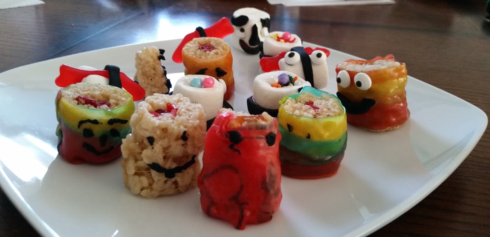 Something About Me Saturday Making Candy Sushi With My Daughter