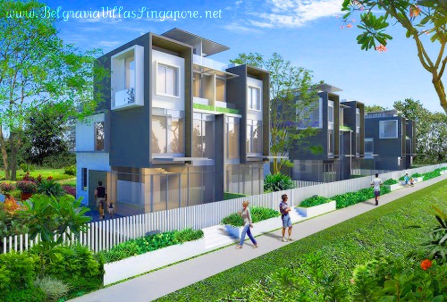 Belgravia Villas Ang mo kio Singapore Freehold Terraces and Semi