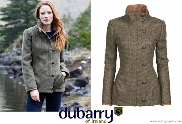 Kate Middleton wore Dubarry Bracken Utility Tweed Jacket