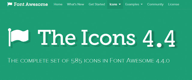 Update Font Awesome Versi 4.4 Terbaru 2015 - Zallegiance