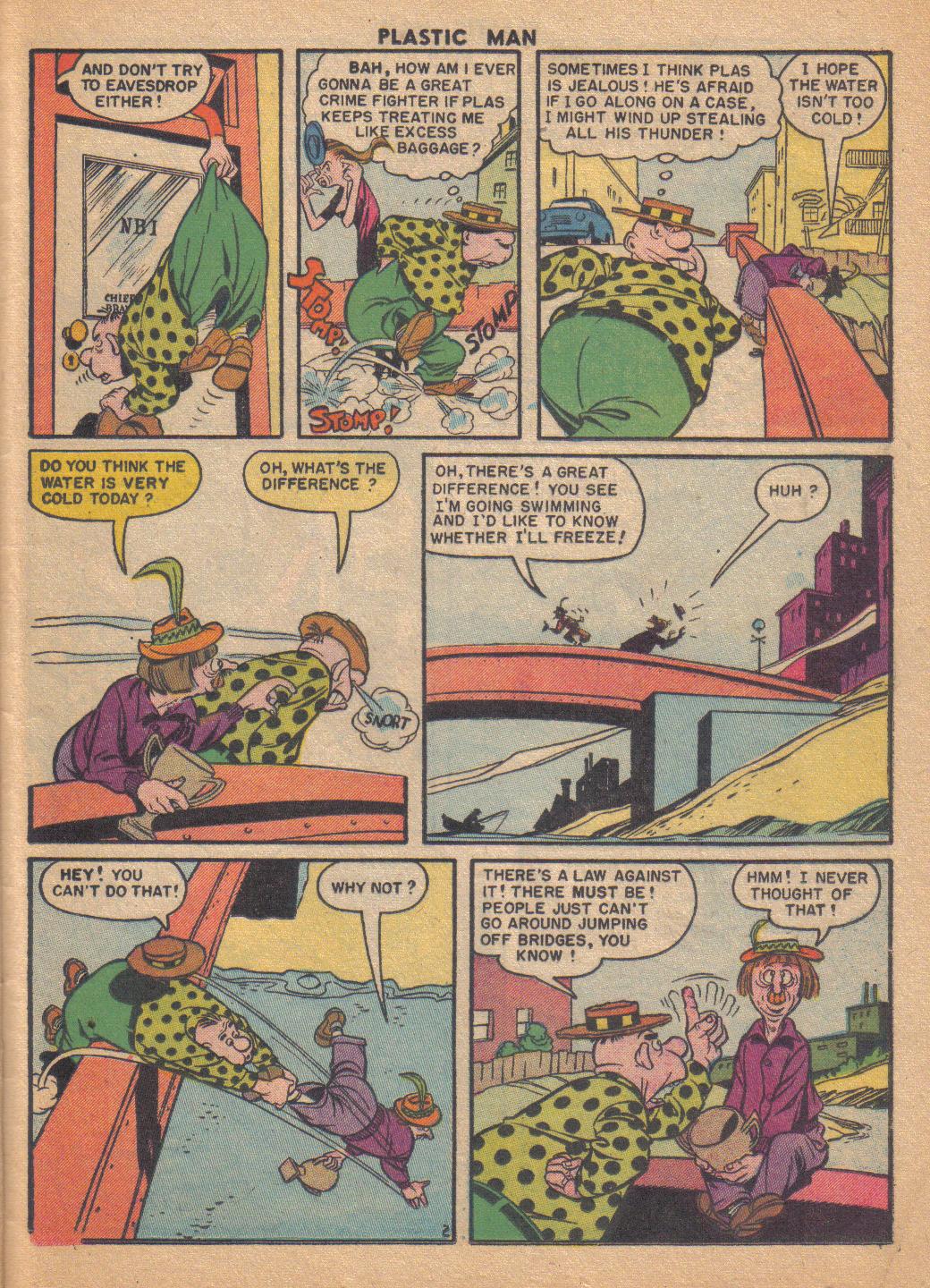 Read online Plastic Man (1943) comic -  Issue #64 - 25