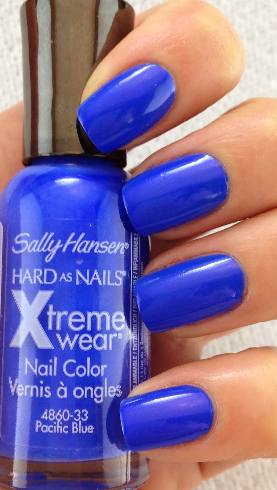 LSL's FUN BLOG: Perfect Cobalt Blue Polish - Sally Hansen Pacific Blue