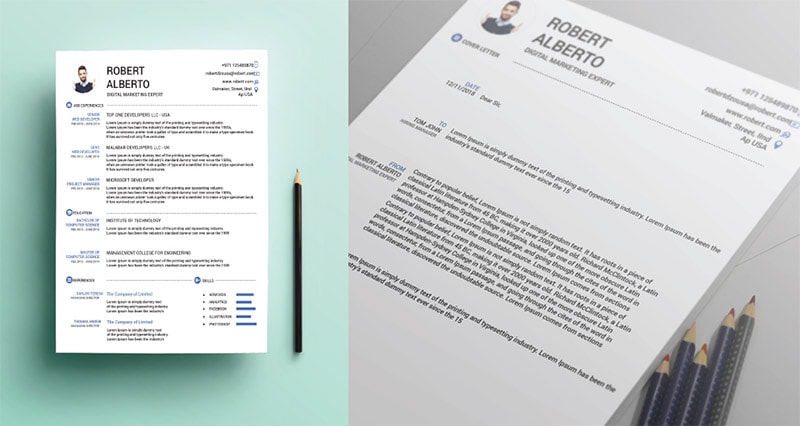 FREE RESUME CV Cover Letter Templates Template Resume CV 2018 - FREE RESUME CV Cover Letter Templates