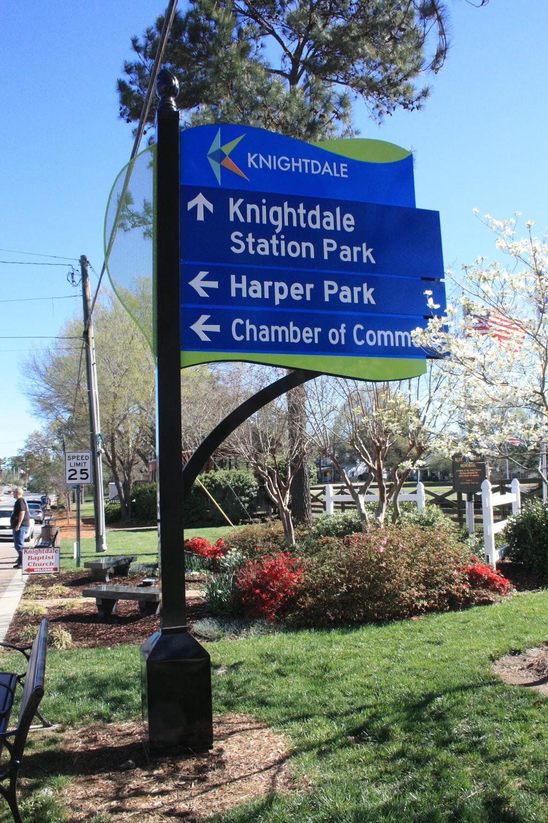 Knightdale's New Wayfinding Signs Point to a Growing Community