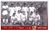 Resultado de imagen de AÑO 1957 SEVILLA FC