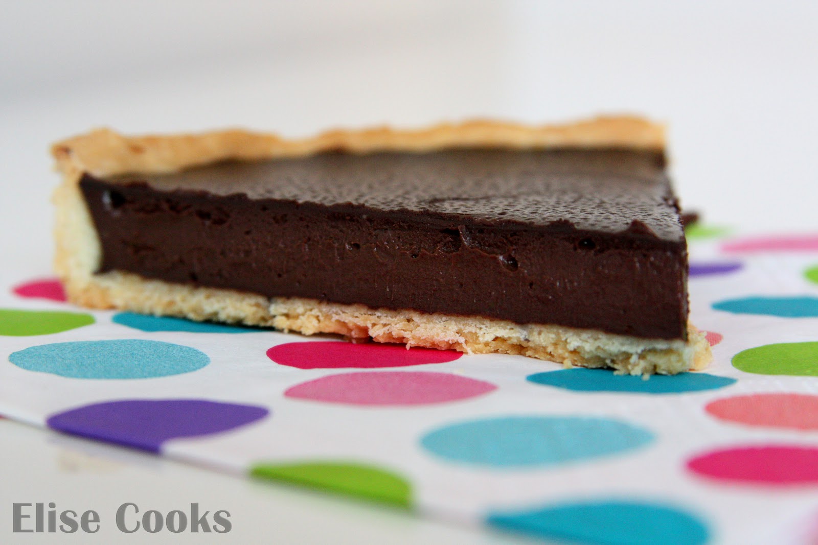 Tarte au chocolat | Elise Cooks Tarte au chocolat | Elise Cooks