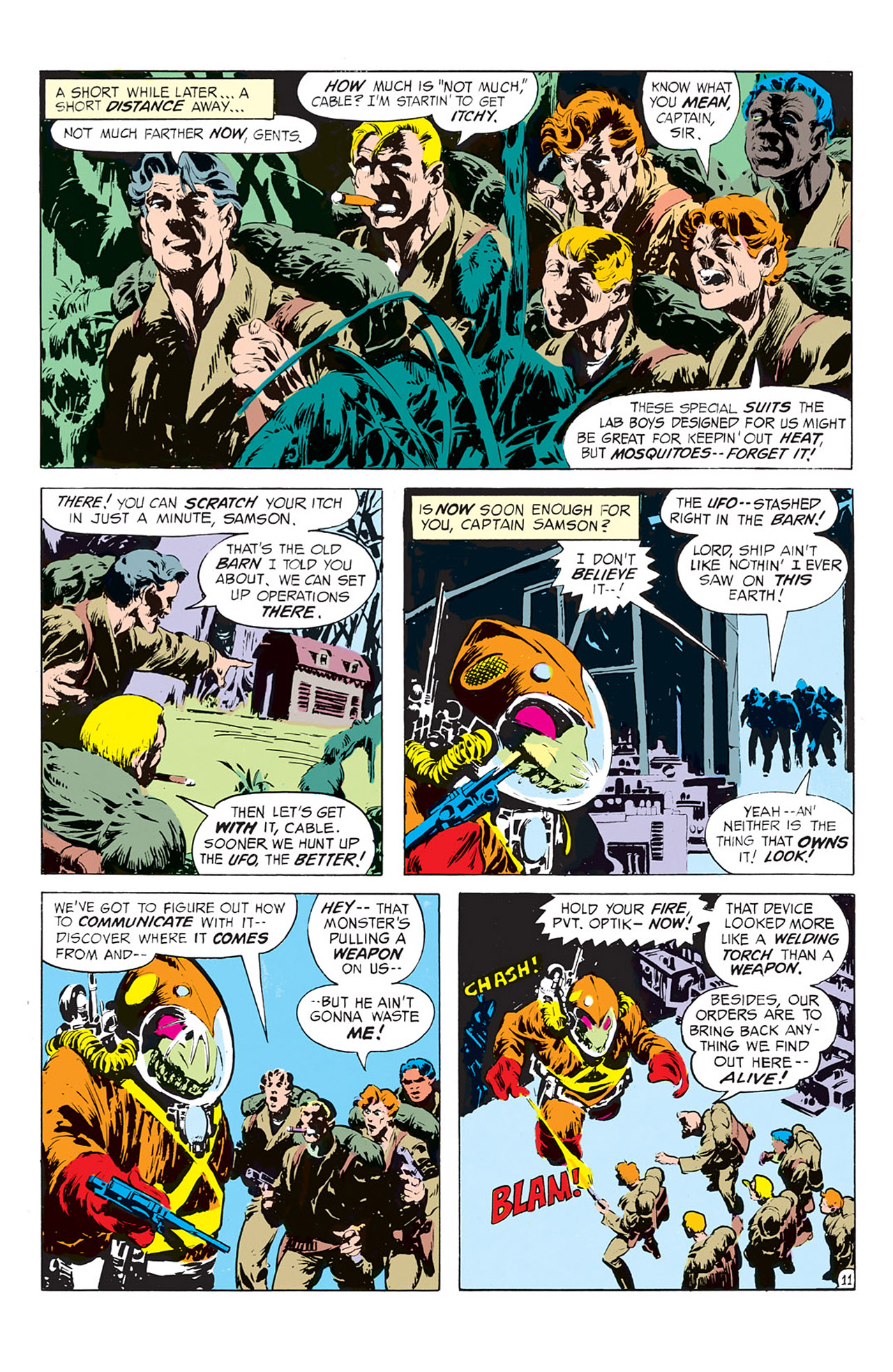 Read online Swamp Thing (1972) comic -  Issue #9 - 12