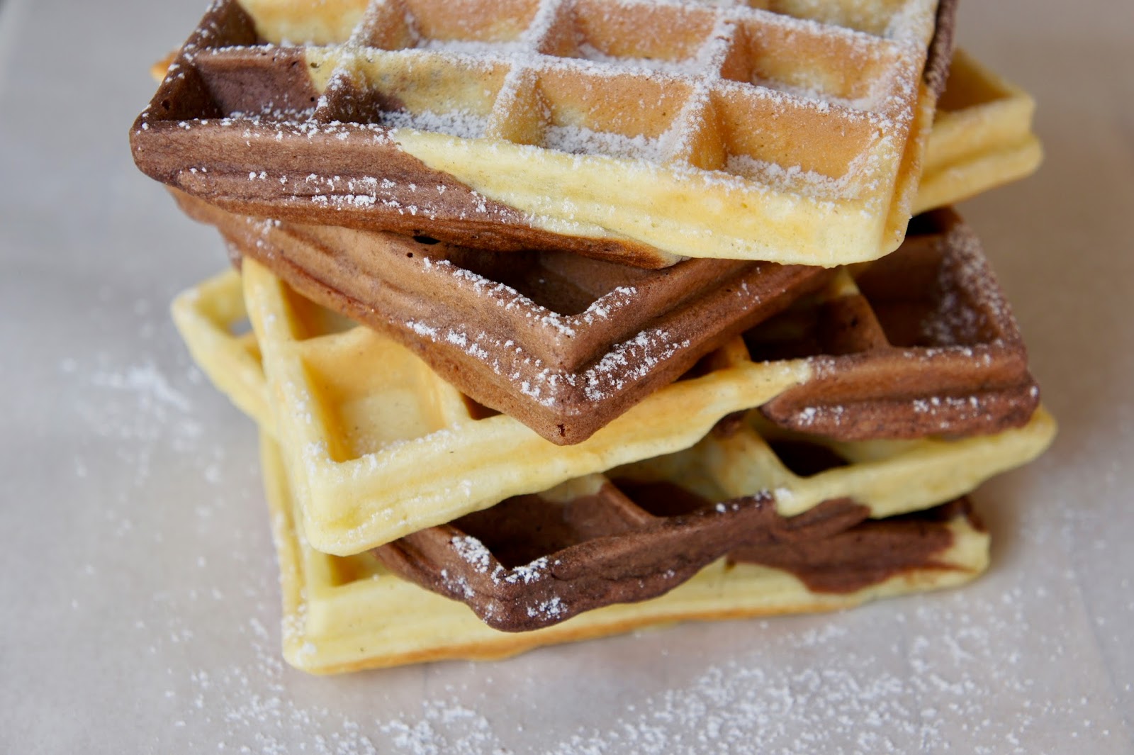 REZEPT: glutenfreie Marmor-Waffeln ♥ Ein glutenfreier Blog