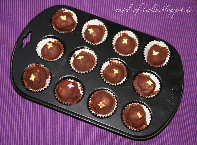 Schokoladen-Frischkäse Cake Pops