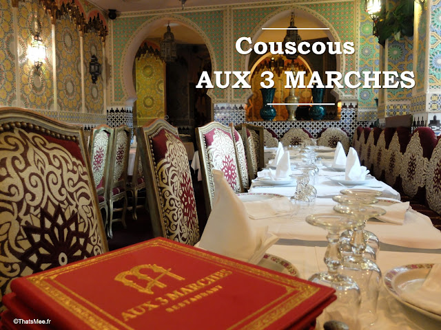 restaurant couscous marocain aux trois 3 marches paris 17