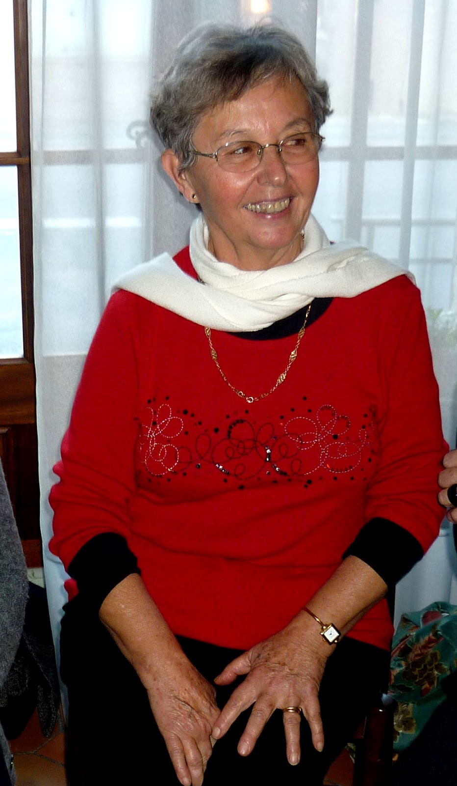 les petites mains Terrauboises Adieu Germaine..................