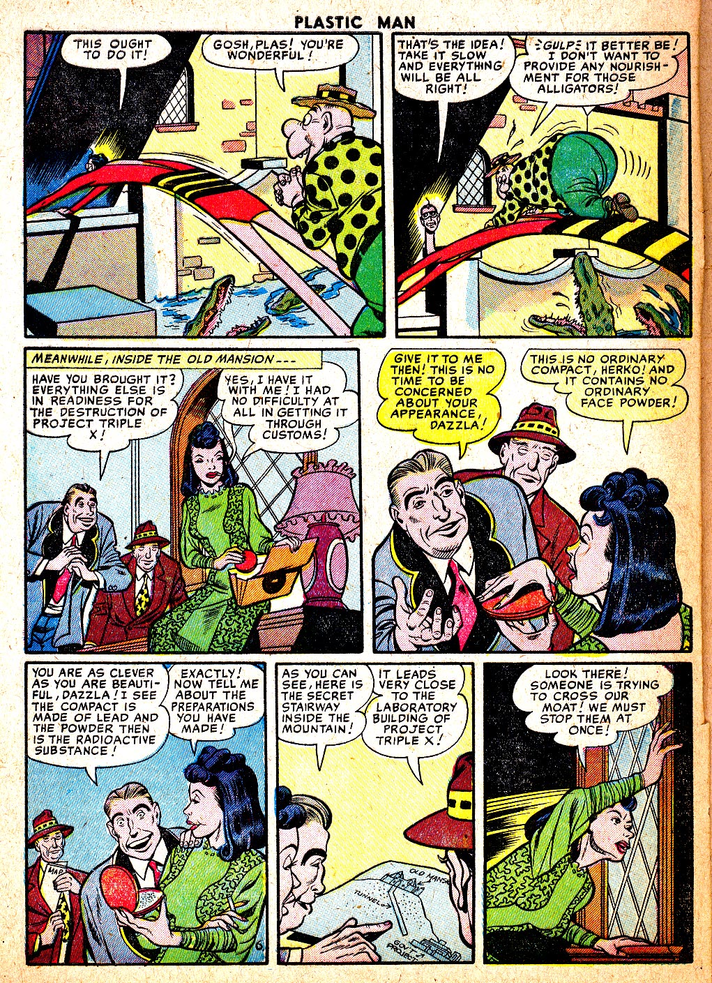 Read online Plastic Man (1943) comic -  Issue #53 - 28