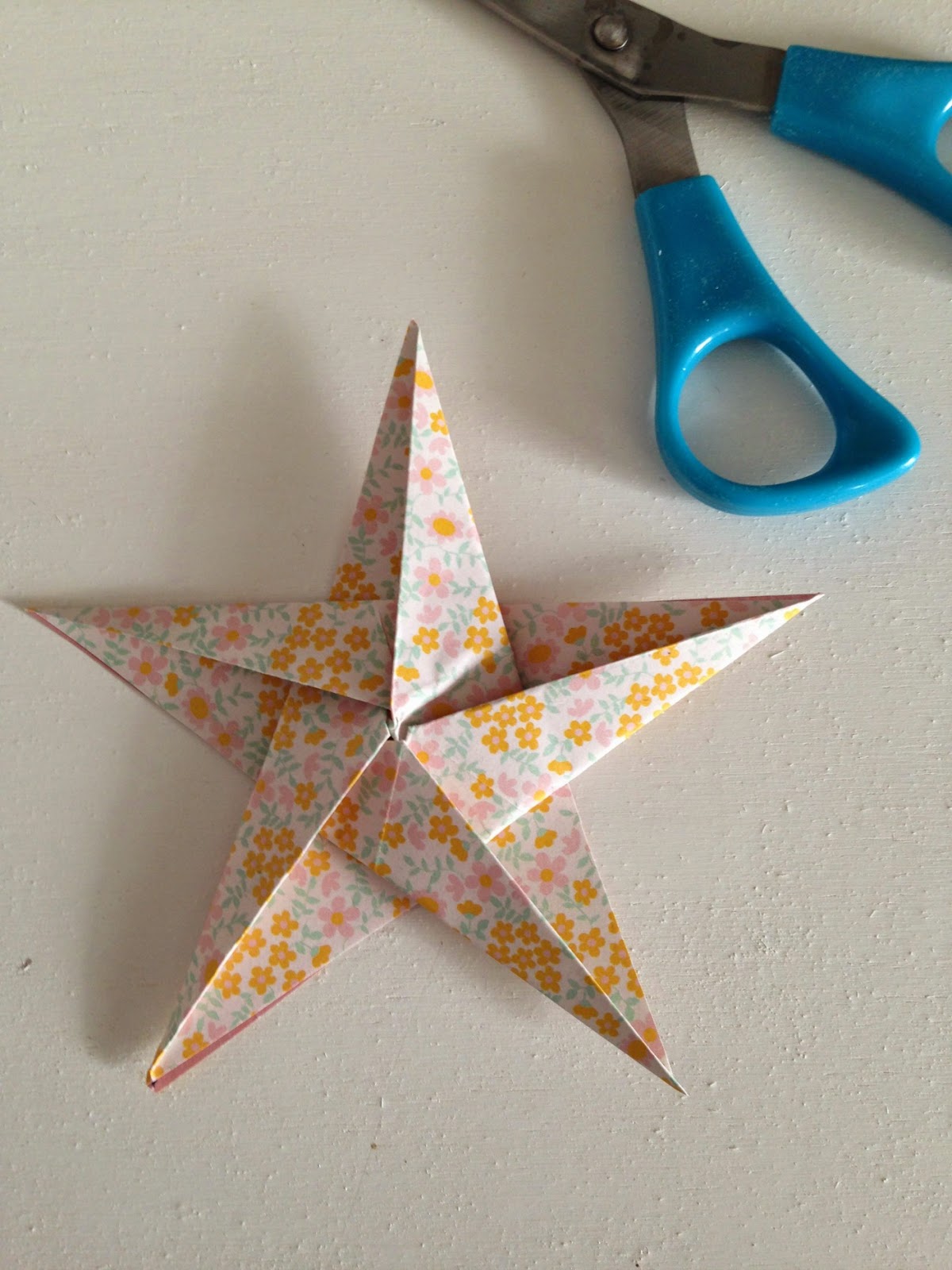 Tutorial stella origami