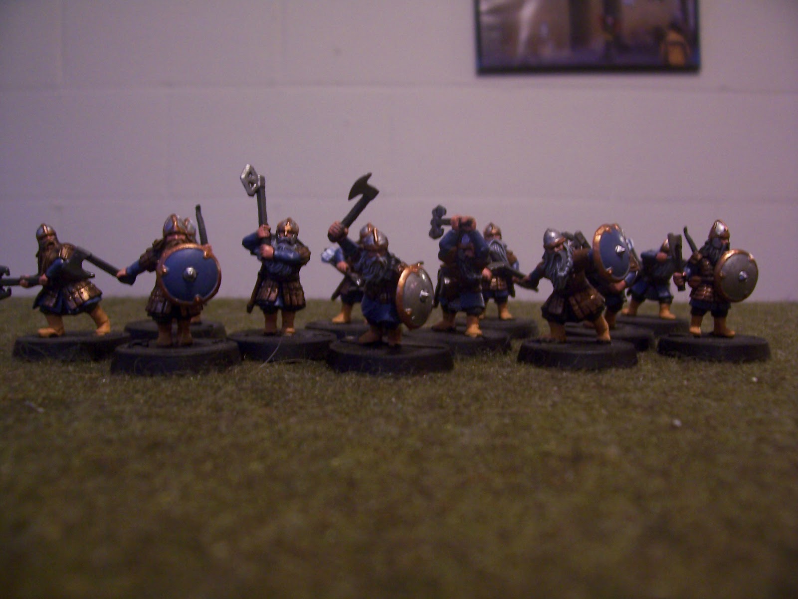 lord of the rings dwarf miniatures
