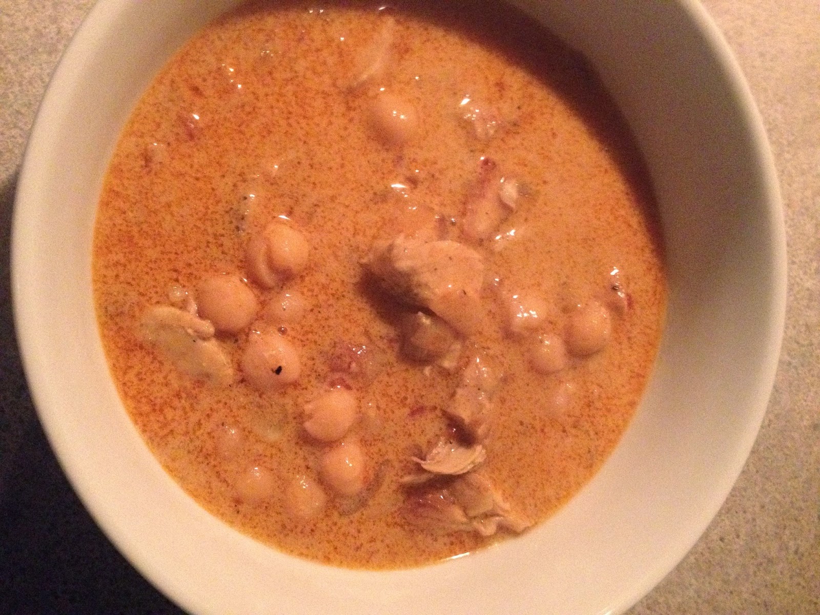 lizzycooks Chicken Garbanzo Bean Soup