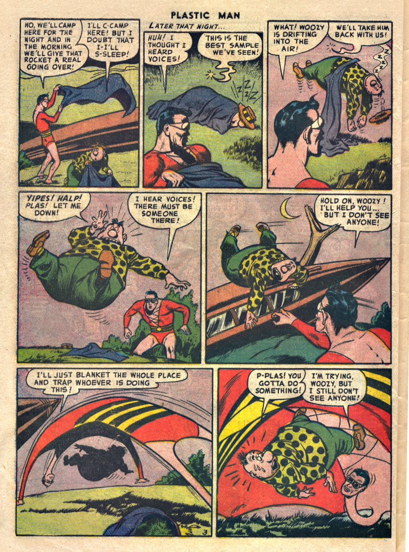 Read online Plastic Man (1943) comic -  Issue #36 - 4