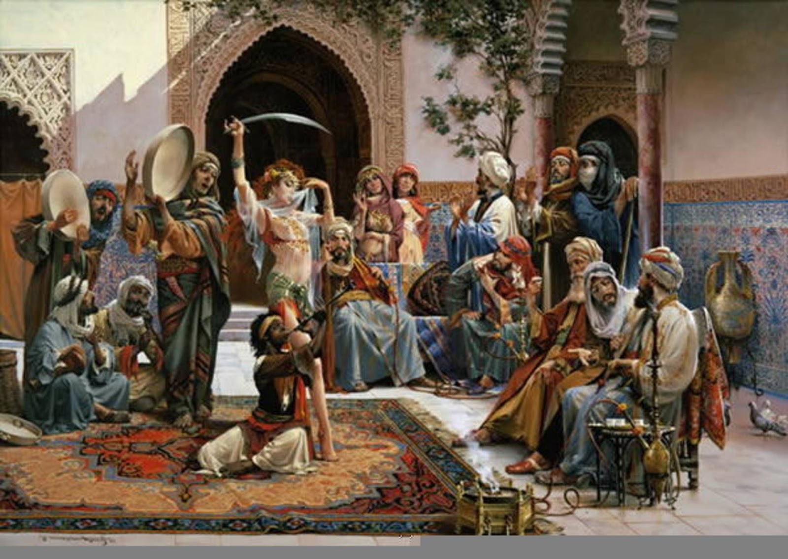 The Orientalist 01 Paintings by the Orientalist Artists, Maher Morcos