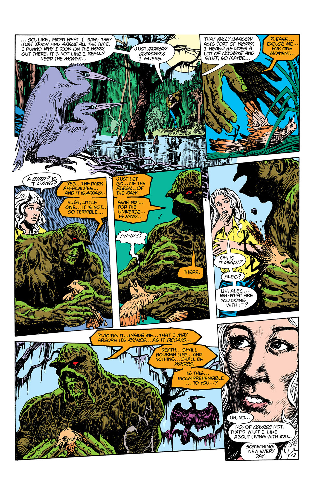 Swamp Thing (1982) Issue #41 #49 - English 12