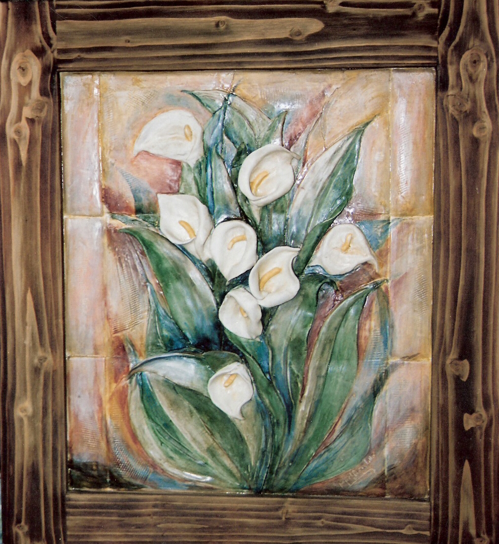 Cerámicas Peña y Lillo: Cuadros con Flores