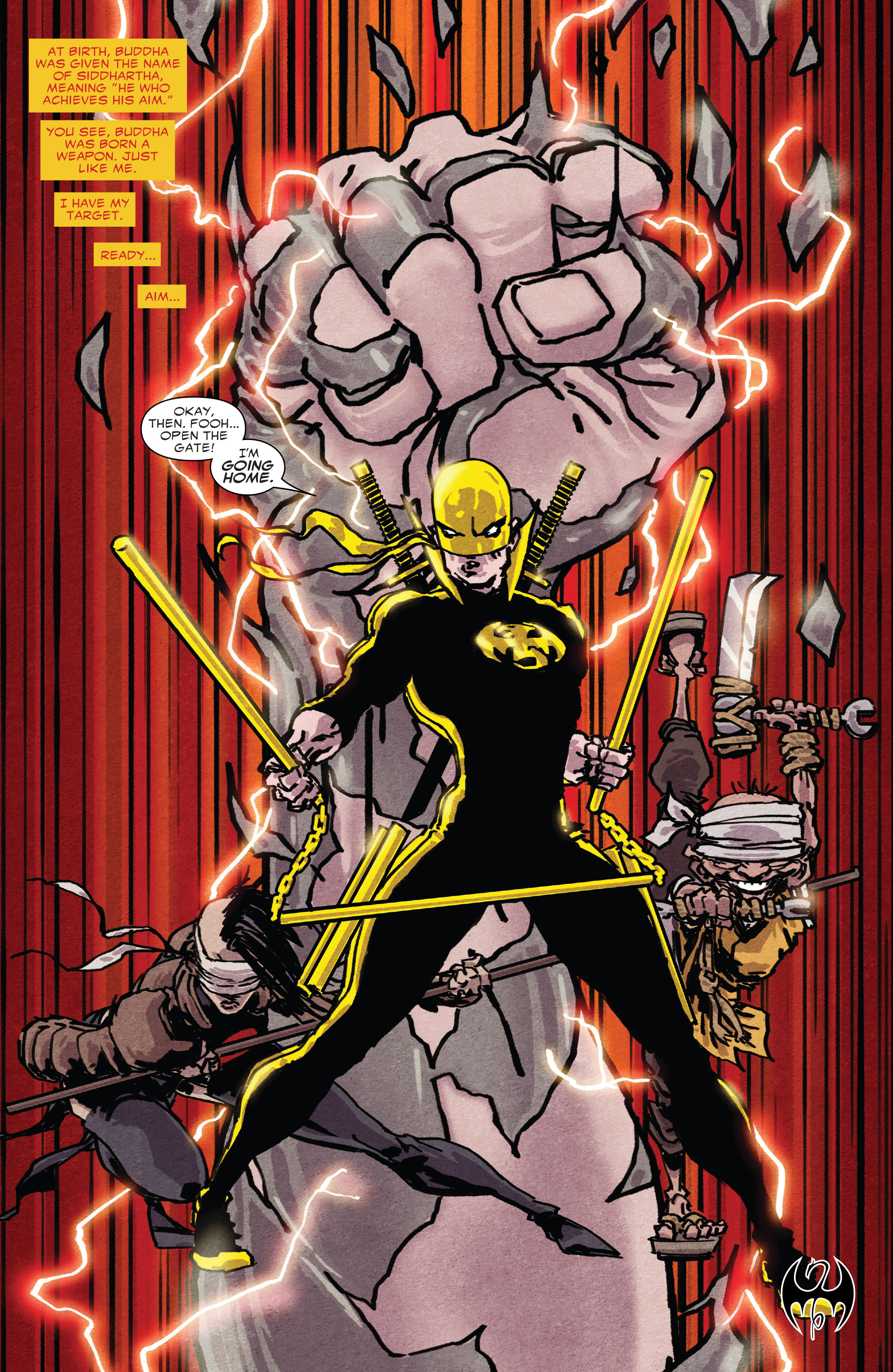 Read online Iron Fist: The Living Weapon comic -  Issue #8 - 22