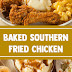 Baked Southern Fried Chicken