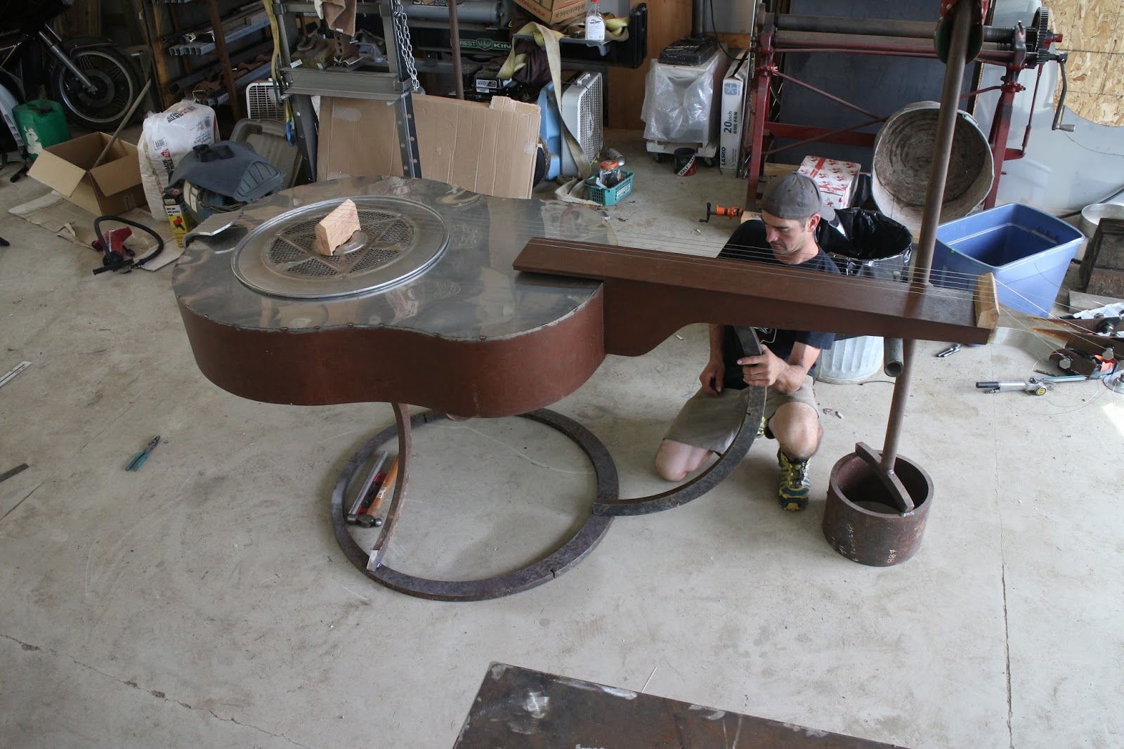 SeMi Bluegrass: Roots Rust Revival--Giant (Playable) Stringed ...