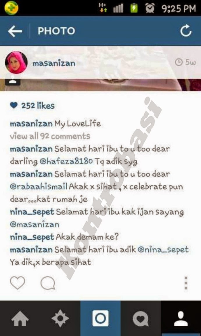 Mas Anizan Dah Kahwin Baru ? ~ KONTROBASI