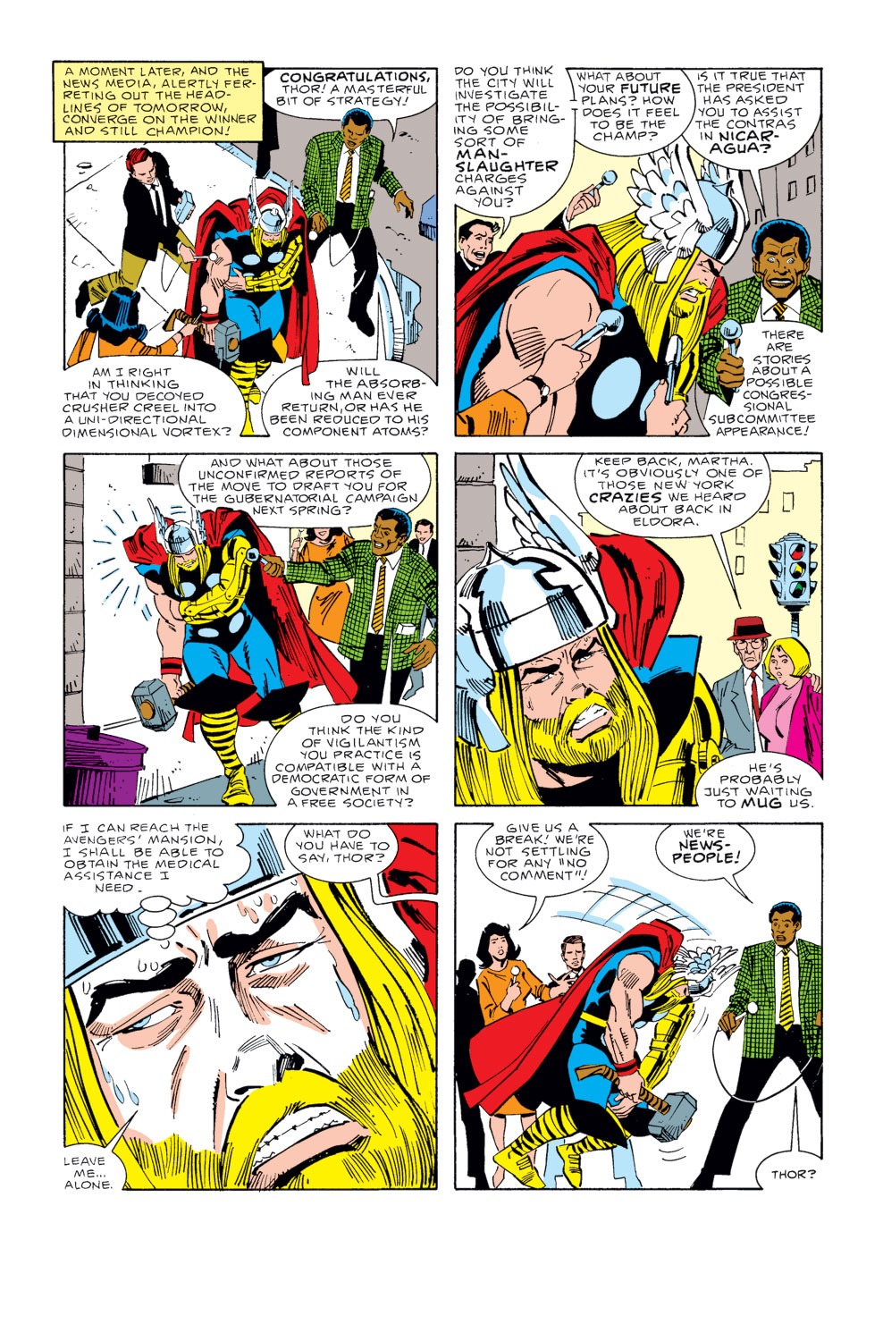 Read online Thor (1966) comic -  Issue #376 - 22