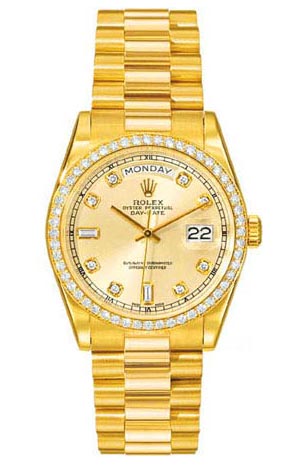 Rolex Replica Watches gold images