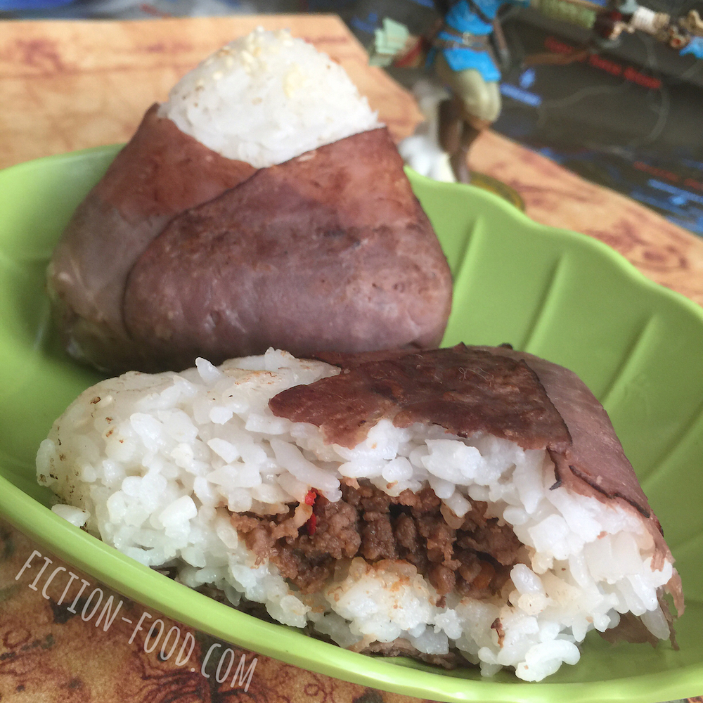 FictionFood Café Meaty Rice Balls Legend of Zelda Breath of the Wild