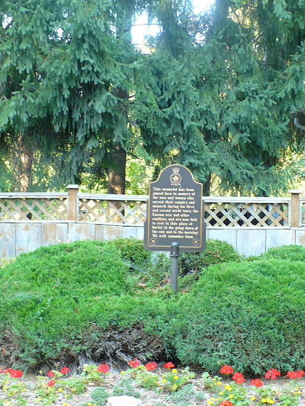 Ontario War Memorials Exeter Cemetery