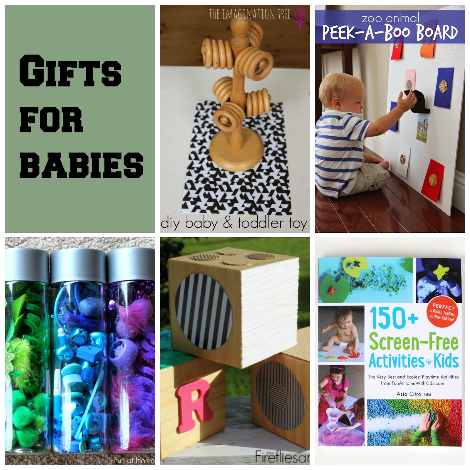 Squiggles and Bubbles 20 Homemade Gifts for Kids (Babies, Toddlers and
