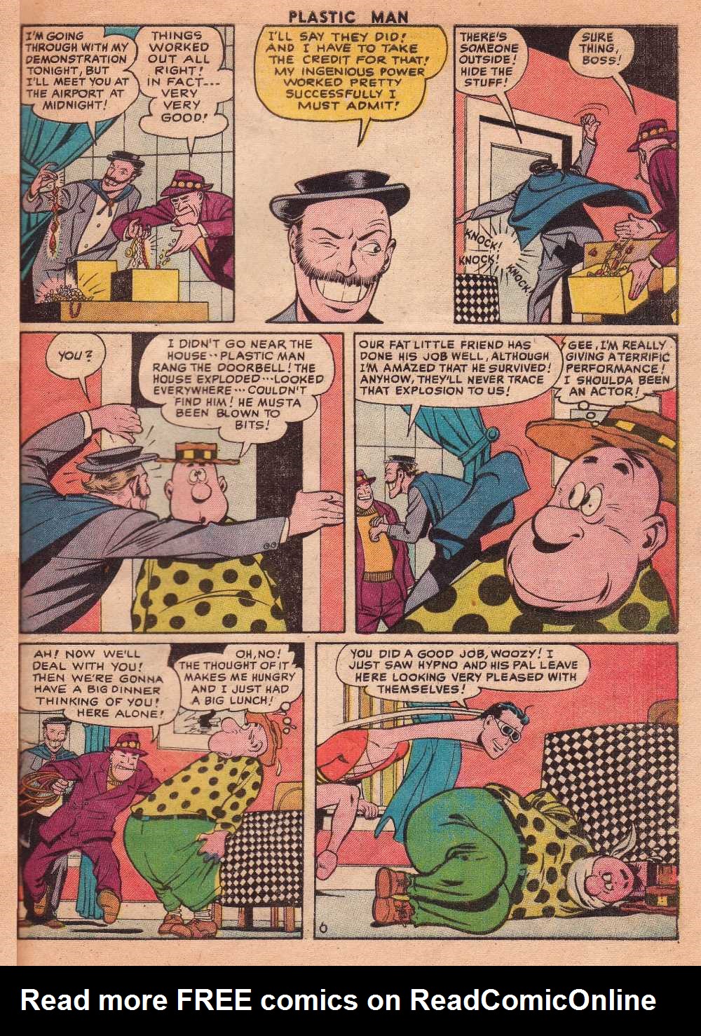 Read online Plastic Man (1943) comic -  Issue #60 - 29