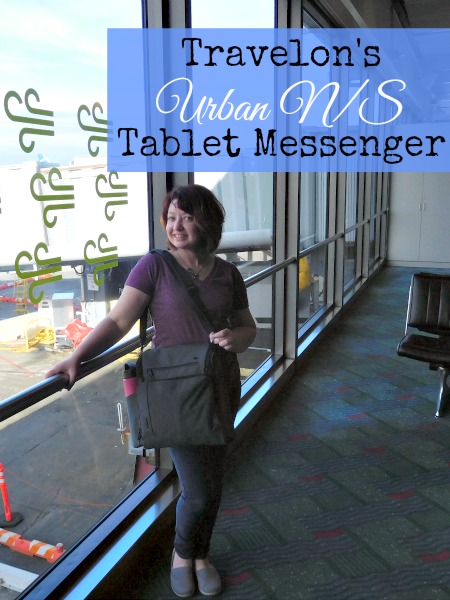 Travelon Anti-Theft Urban N/s Tablet Messenger Bag Black One Size 