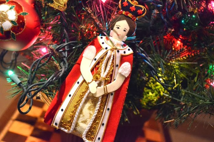 Benton Tilley An English Christmas Tree There Are About Four Iterations Of The Queen Victoria Ornament A When She Was Princess One An Older With Enormous Royal