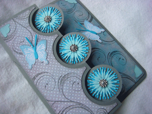 Silvias Stempelseiten: Flip-Karte Silvias Stempelseiten: Flip-Karte