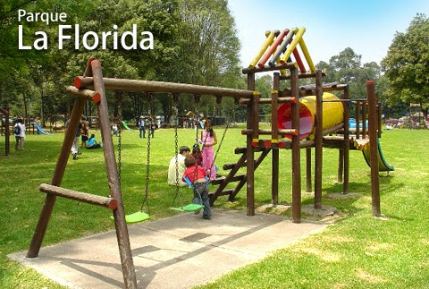 juegos infantiles Parque Metropolitano La Florida