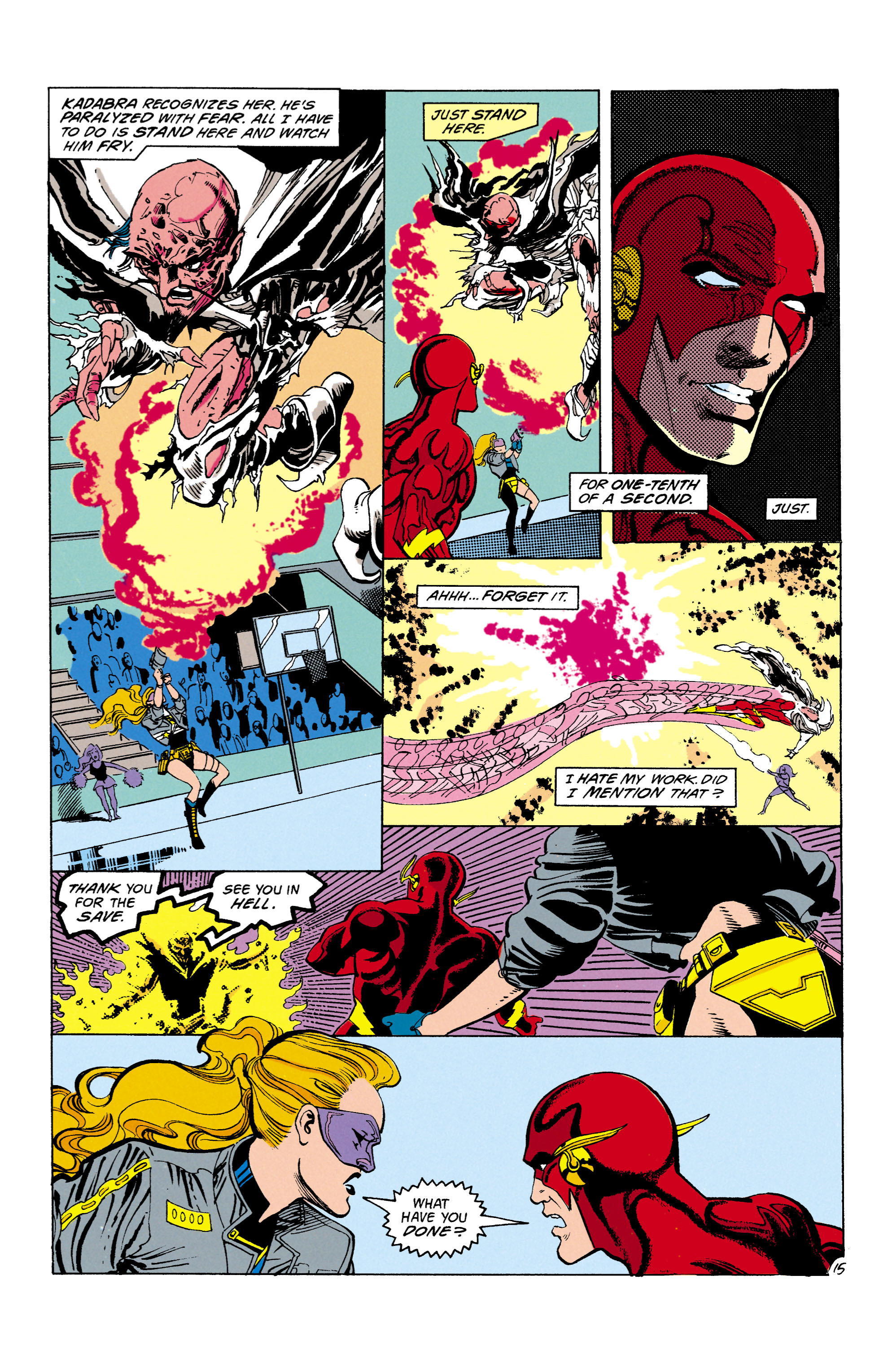 Read online The Flash (1987) comic -  Issue #67 - 16