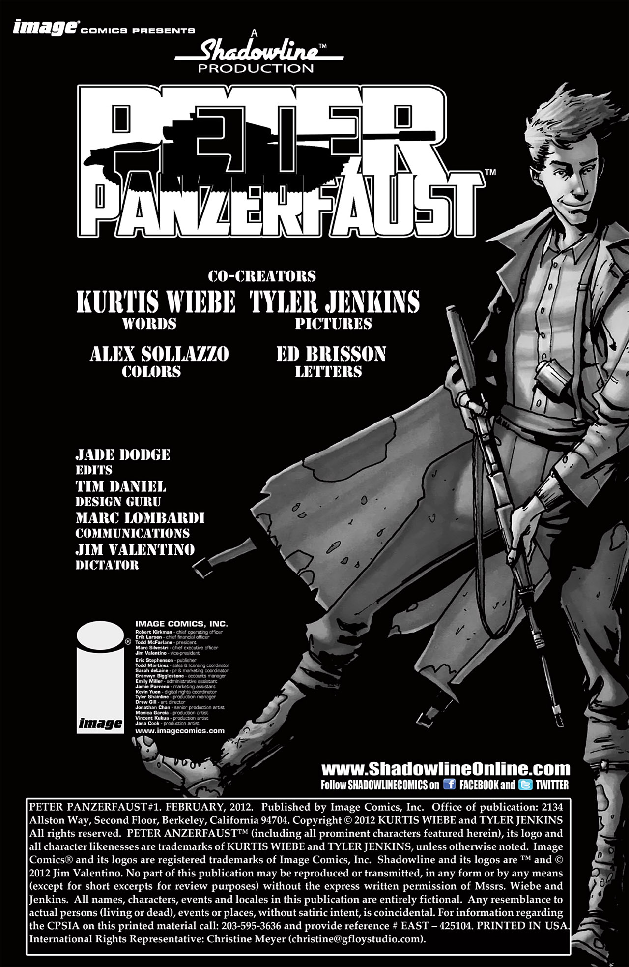 Read online Peter Panzerfaust comic -  Issue #1 - 2