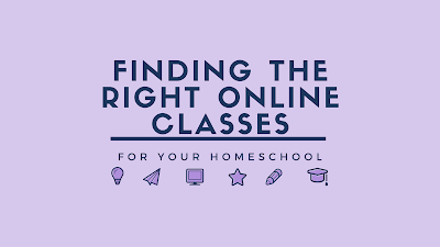 Finding the right online classes