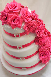 pink cake roses cakes mummy scrummy