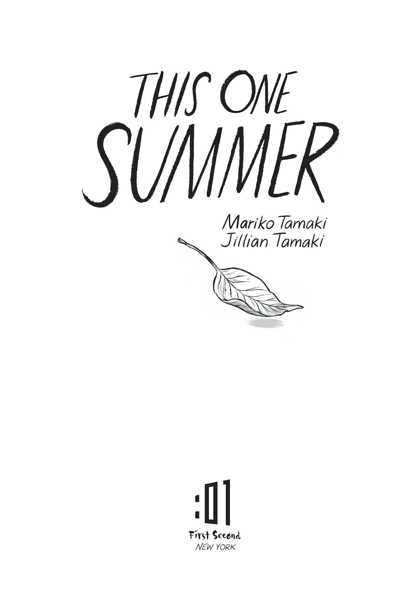 Read online This One Summer comic -  Issue #1 - 2