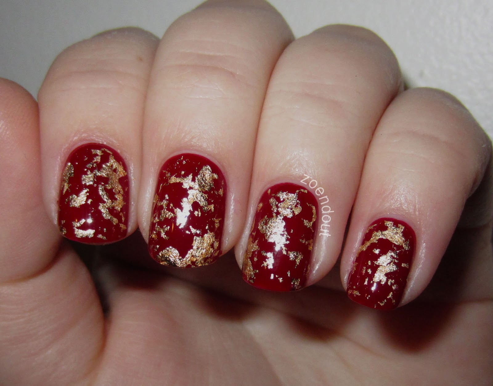 4. Quick and Easy Christmas Nails - wide 6