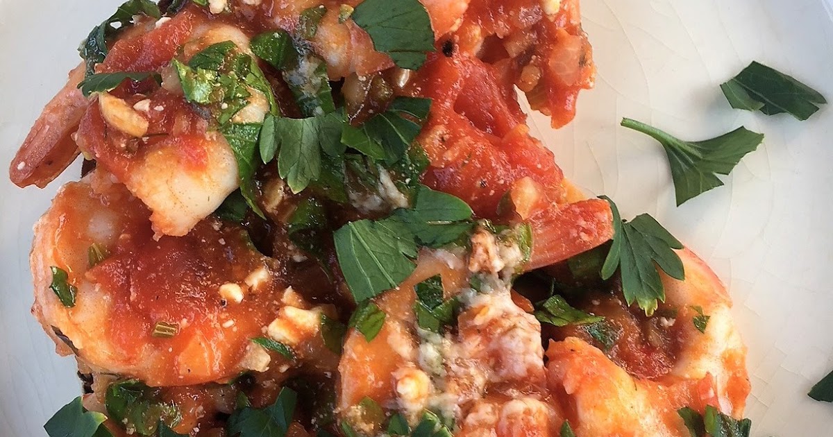 Meilläkotona - ruokablogi: Garides saganaki